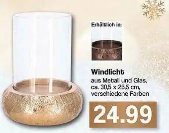 Famila Nord West Windlicht Angebot