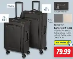 Lidl TOPMOVE Kofferset, 2-teilig Angebot