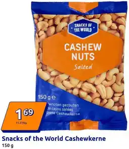 Action Snacks of the World Cashewkerne Angebot