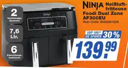 K+B Expert NINJA Heißluftfritteuse Foodi Dual Zone AF300EU Angebot