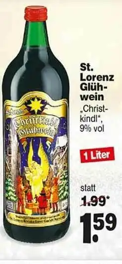 Repo Markt St. Lorenz Glüh-wein Angebot