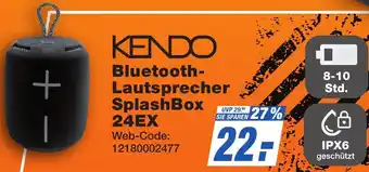 K+B Expert KENDO Bluetooth Lautsprecher SplashBox 24EX Angebot