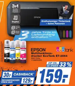 K+B Expert EPSON Multifunktionsdrucker EcoTank ET-2864 Angebot