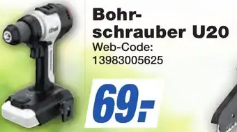 K+B Expert Litheli Bohrschrauber U20 Angebot