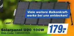 K+B Expert Litheli Solarpanel U20 100W Angebot