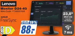 K+B Expert Lenovo Monitor D24-40 Angebot