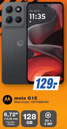 K+B Expert moto G15 Angebot