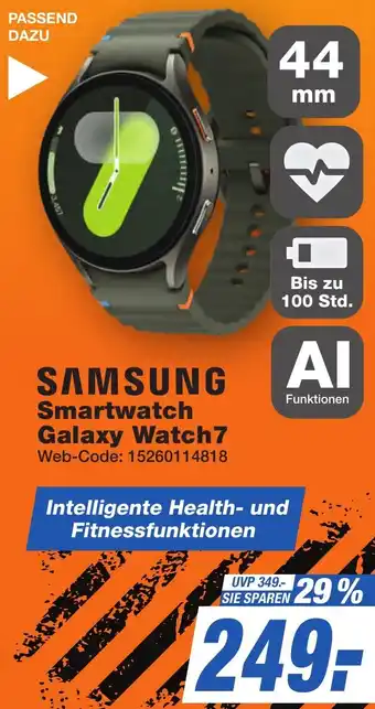 K+B Expert SAMSUNG Smartwatch Galaxy Watch7 Angebot