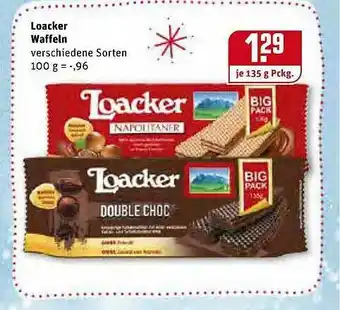 REWE Kaufpark Loacker Waffeln Angebot