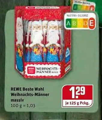 REWE Kaufpark Rewe Beste Wahl Weihnachts-männer Massiv Angebot