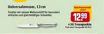 REWE Kaufpark Universalmesser, 13 Cm Angebot