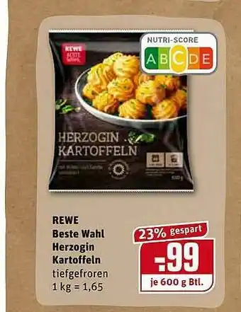 REWE Kaufpark Rewe Beste Wahl Herzogin Kartoffeln Angebot