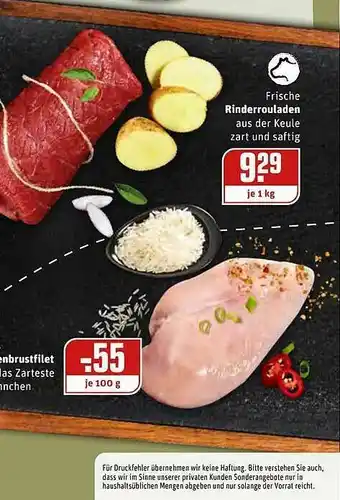 REWE Kaufpark Frische Rinderrouladen Angebot