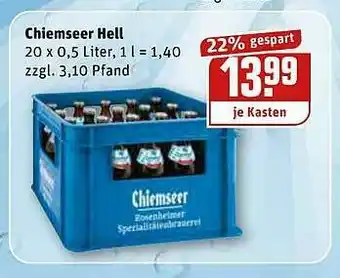 REWE Kaufpark Chiemseer Hell Angebot