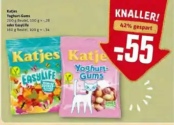 REWE Kaufpark Katkes Yoghurt-gums Oder Easylife Angebot