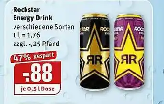 REWE Kaufpark Rockstar Energy Drink Angebot