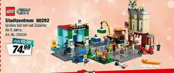 Rofu Kinderland Lego City Stadtzentrum Angebot