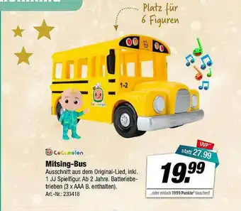 Rofu Kinderland Mitsing-bus Cocomelon Angebot