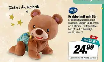 Rofu Kinderland Krabbel Mit Mir Bär Vtech Angebot