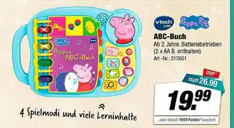 Rofu Kinderland Abc-buch Vtech Peppa Pig Angebot