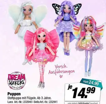 Rofu Kinderland Puppen Dream Seckers Angebot