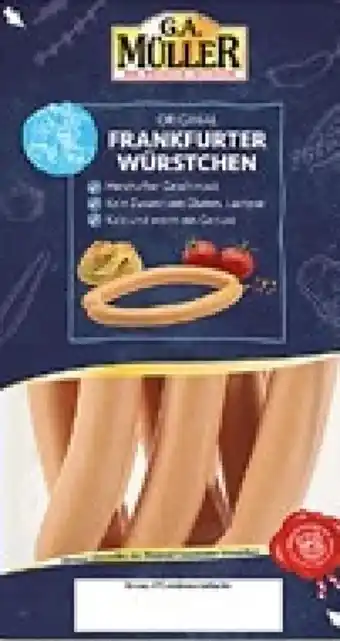 Kaufland G.A. Müller Original Frankfurter Würstchen Angebot