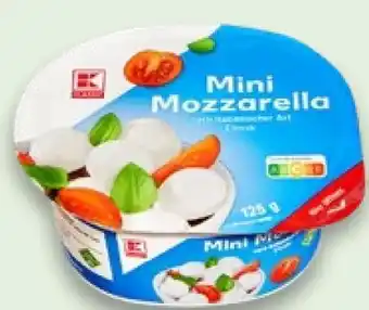 Kaufland Milbona Mini Mozzarella Classic Angebot