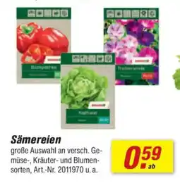 toom Baumarkt Sämereien Angebot