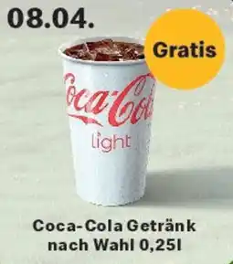 McDonald’s Coca-Cola Getränk nach Wahl 0,25 l Angebot