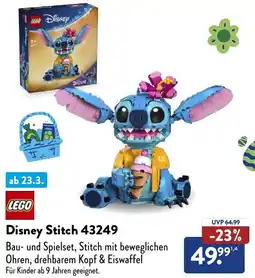 Aldi Süd LEGO Disney Stitch 43249 Angebot