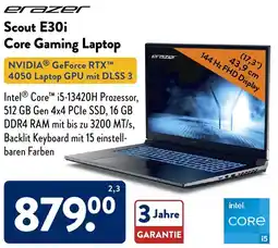 Aldi Süd erazer Scout E30i Core Gaming Laptop Angebot