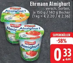 Edeka Ehrmann Almighurt Angebot