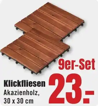 B1 Discount Baumarkt Klickfliesen Angebot