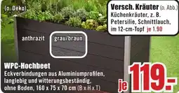 B1 Discount Baumarkt WPC-Hochbeet Angebot