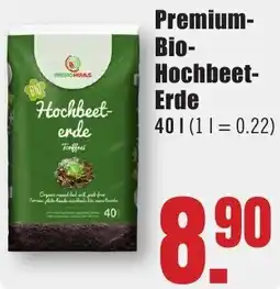 B1 Discount Baumarkt Premium Bio Hochbeet Erde Angebot