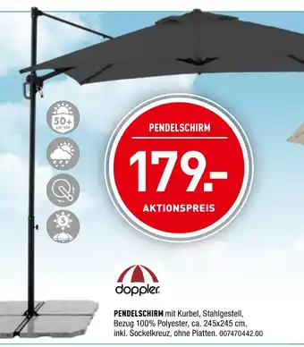 Möbel Wallach Doppler pendelschirm Angebot