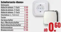 B1 Discount Baumarkt Schalterserie Roma Angebot