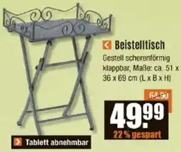 V Baumarkt Beistelltisch Angebot