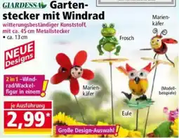 Norma GIARDESSA Gartenstecker mit Windrad Angebot