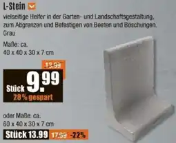 V Baumarkt L-Stein Angebot