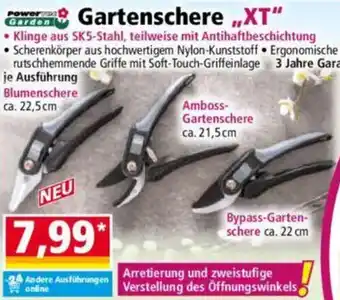 Norma Powertec Garden Gartenschere XT Angebot