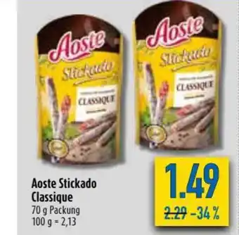 diska Aoste Stickado Classique Angebot