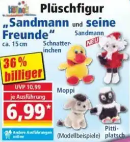 Norma Plüschfigur Sandmann und seine Freunde Angebot