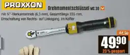 V Baumarkt PROXXON Drehmomentschlüssel MC 30 Angebot