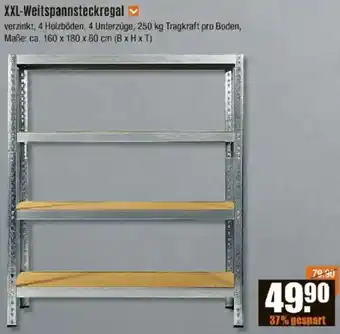 V Baumarkt XXL-Weitspannsteckregal Angebot