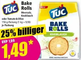 Norma TUC Bake Rolls Angebot