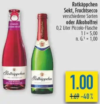 diska Rotkäppchen Sekt, Fruchtsecco oder Alkoholfrei Angebot