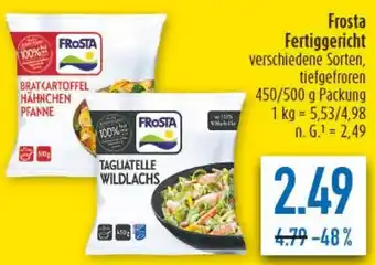 diska Frosta Fertiggericht Angebot