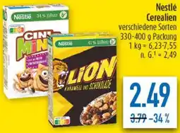 diska Nestlé Cerealien Angebot