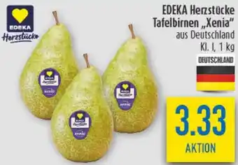 diska EDEKA Herzstücke Tafelbirnen ,,Xenia" Angebot